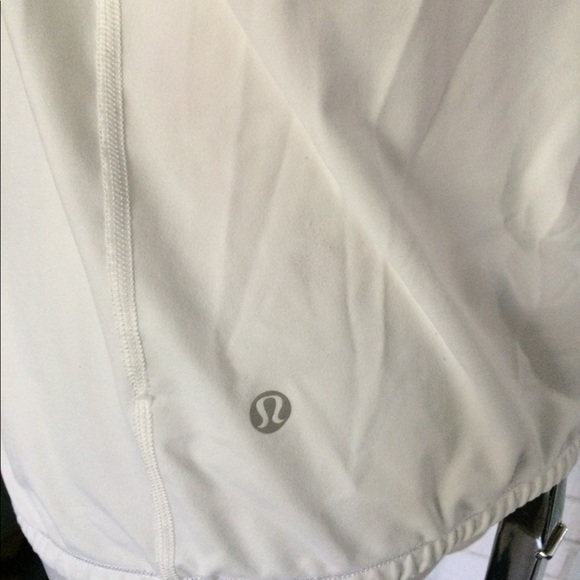 Lululemon women’s white/gray workout tees size 6 - Picture 4 of 7